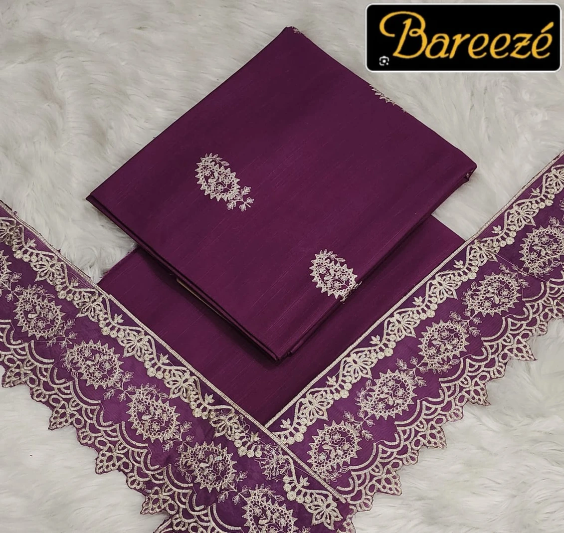Bareeze 2-Piece Embroidered Khaddar Suit