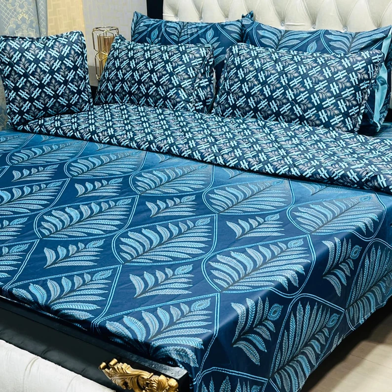 Khaadi and Alkaram 7-Piece Cotton Comforter Set