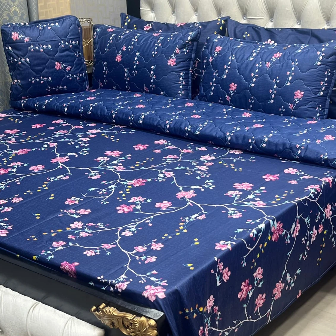 Khaadi and Alkaram 7-Piece Cotton Comforter Set