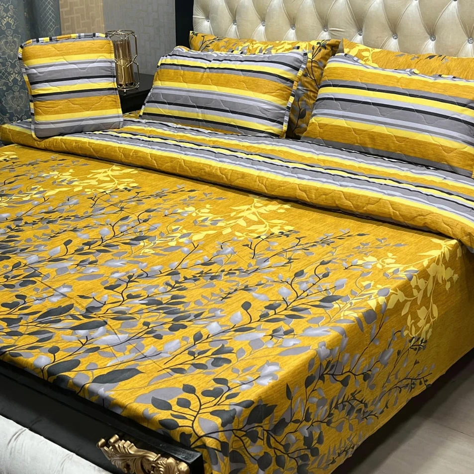 Khaadi and Alkaram 7-Piece Cotton Comforter Set