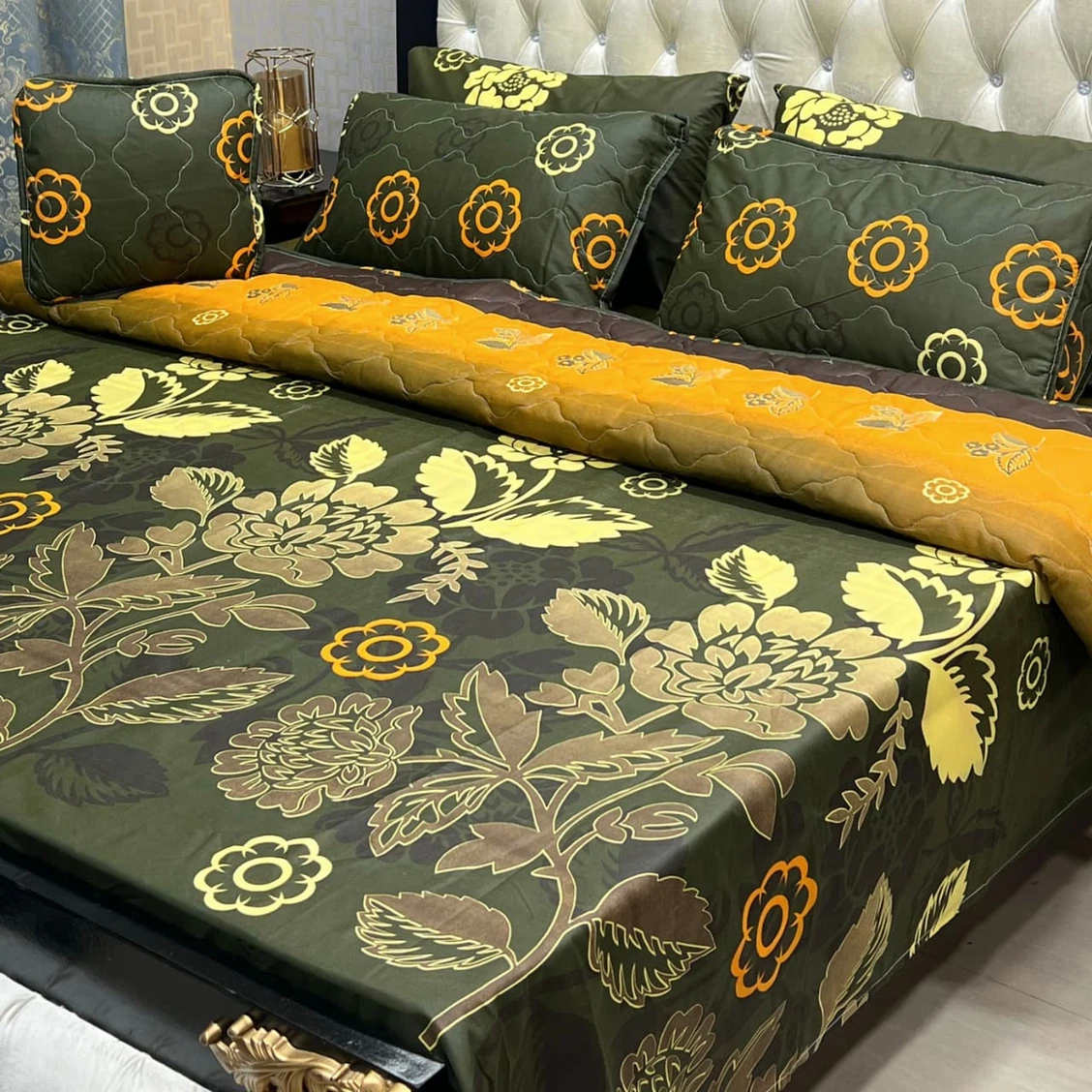 Khaadi and Alkaram 7-Piece Cotton Comforter Set
