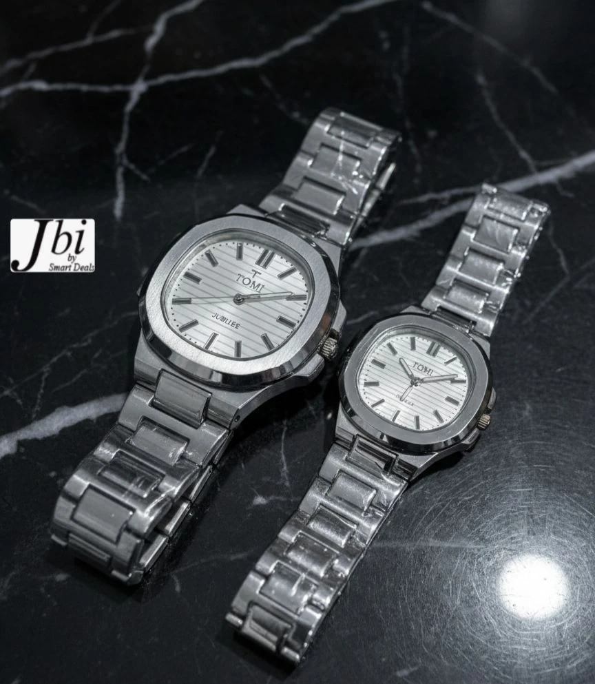 TOMI Facebear Couple Watch Set