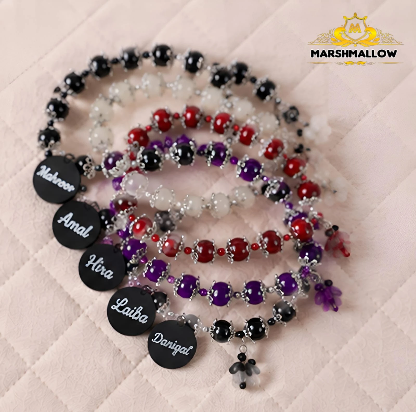 Customized Marbel Beads Bracelet